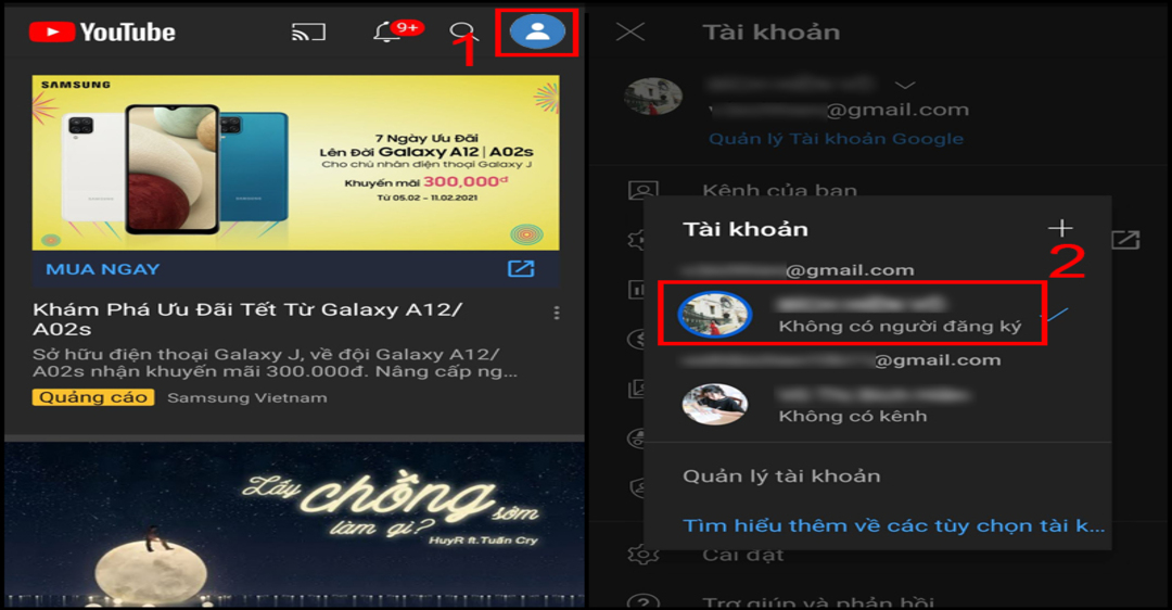 Bạn không bình luận được trên YouTube do chưa đăng nhập tài khoản của mình