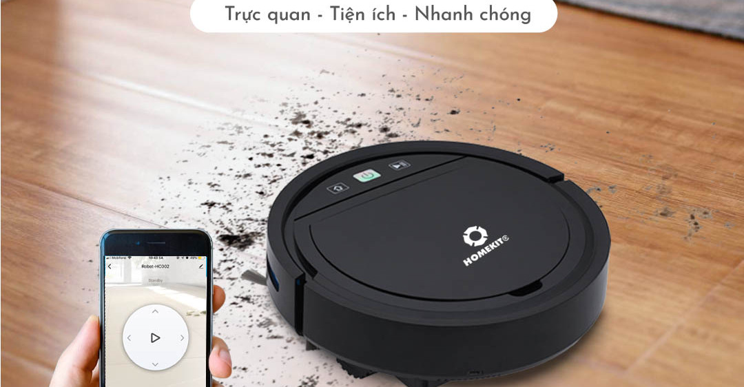 Các chức năng của robot hút bụi
