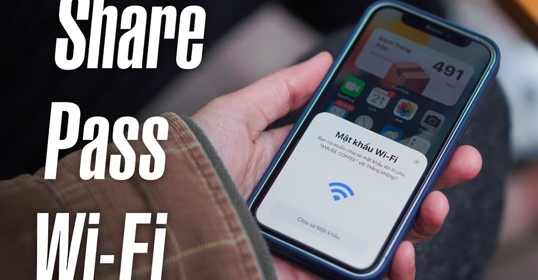 Cách chia sẻ Wifi trên Iphone