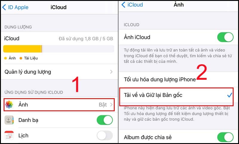 Cách sửa ảnh bị lỗi trên iphone