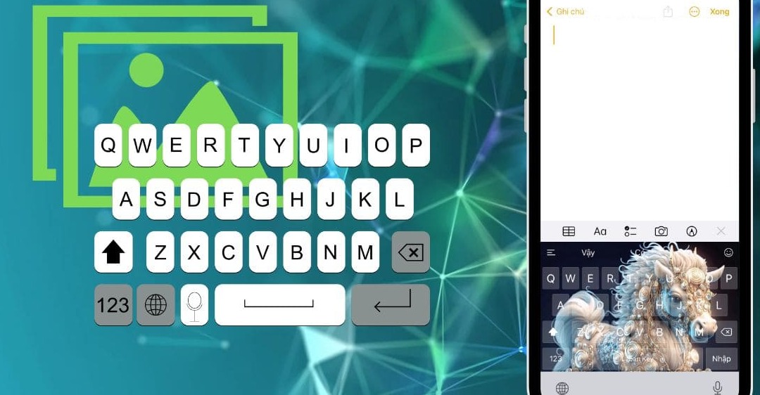 Cách thay đổi giao diện bàn phím Iphone