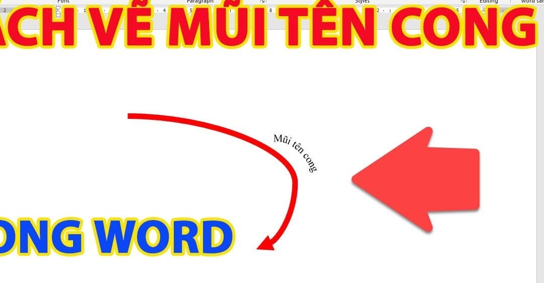 Cách viết nhanh dấu mũi tên trong Word
