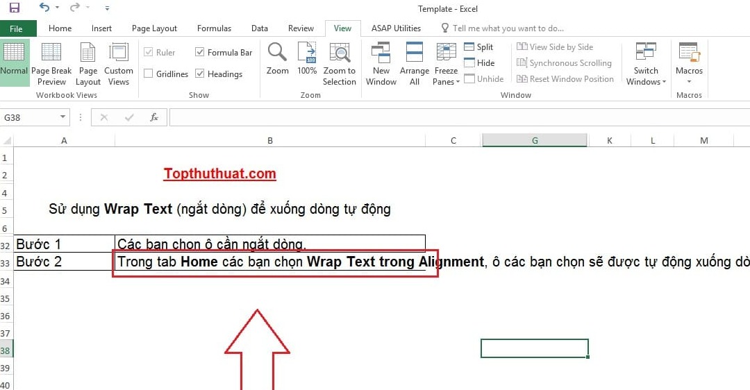 Cách Xuống Dòng Trong Excel Trên Điện Thoại Ios Và Android Mới Nhất