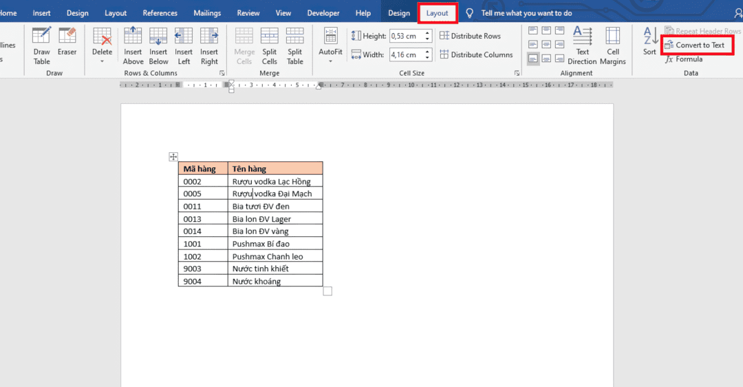 Có cách nào để copy nhiều dữ liệu từ Excel sang Word mà không cần chỉnh sửa lại từng ô