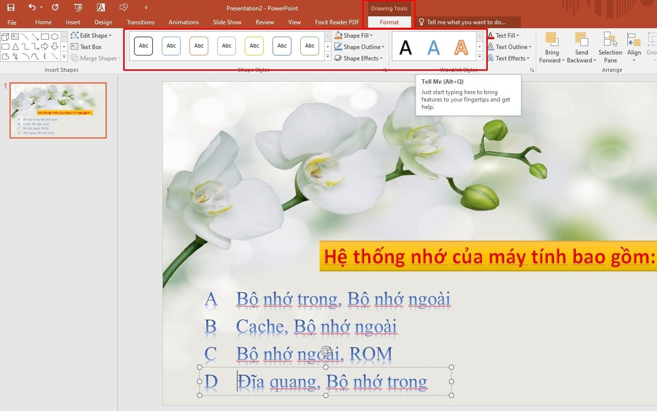 Cách tạo trò chơi trắc nghiệm trong PowerPoint
