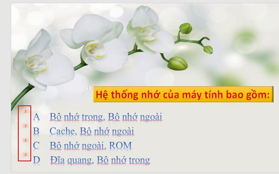 Cách tạo trò chơi trắc nghiệm trong PowerPoint