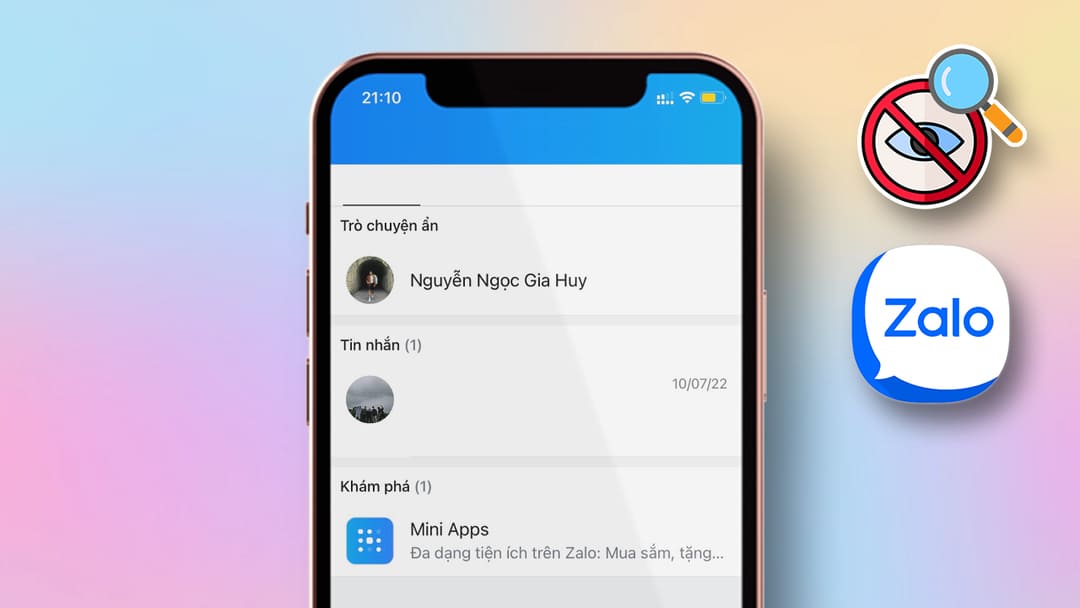 Ẩn tên người gửi trên Zalo