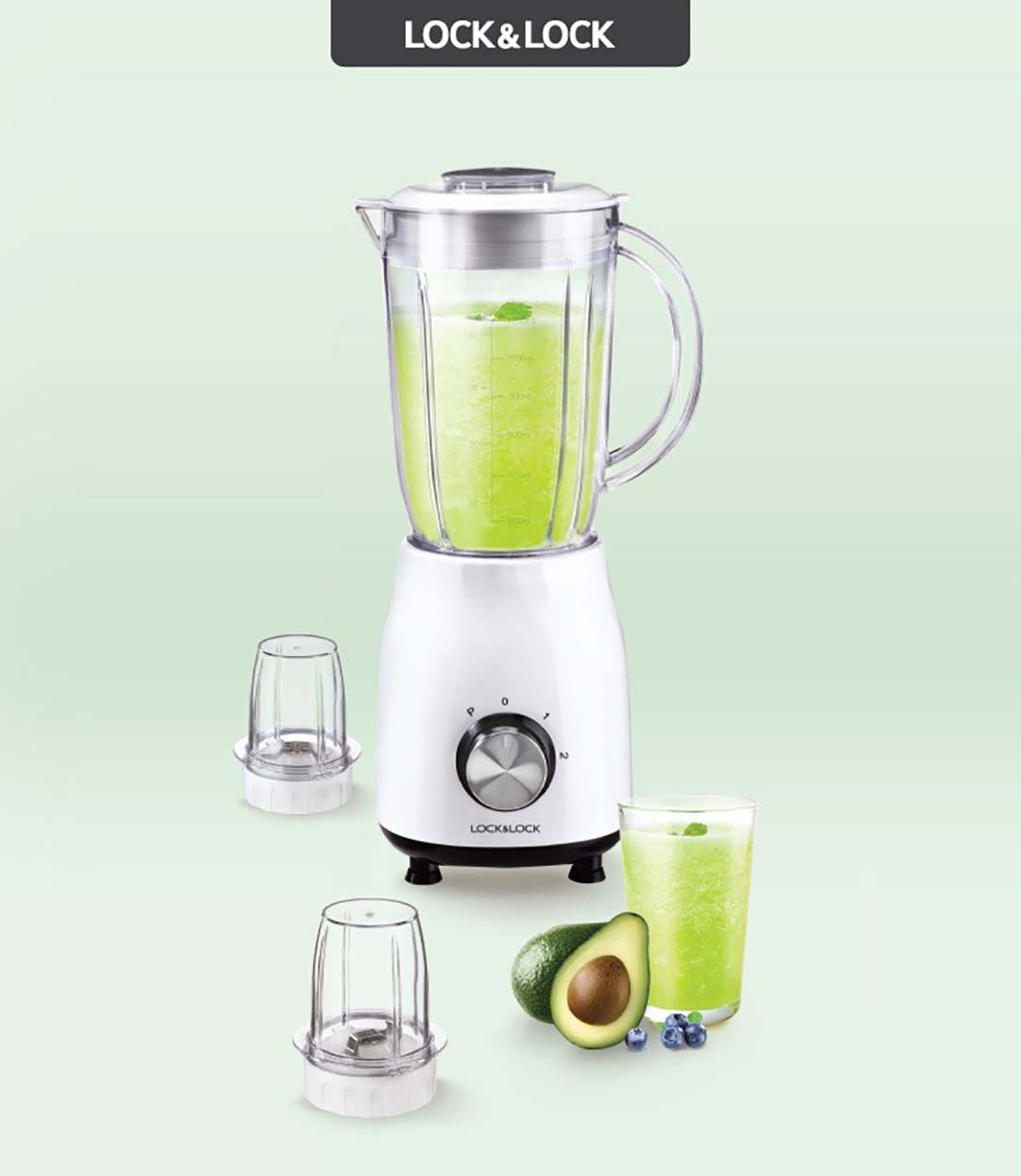 Các bước chuẩn bị trước khi sử dụng máy xay sinh tố Locknlock