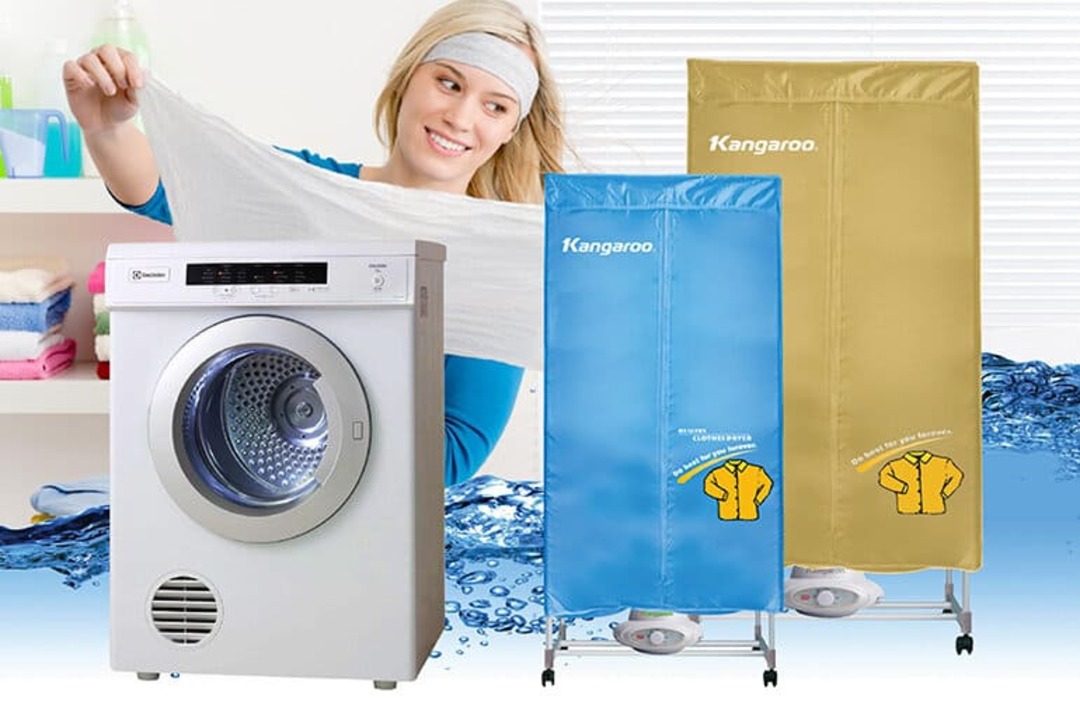 Một số công nghệ được sử dụng trên máy sấy quần áo