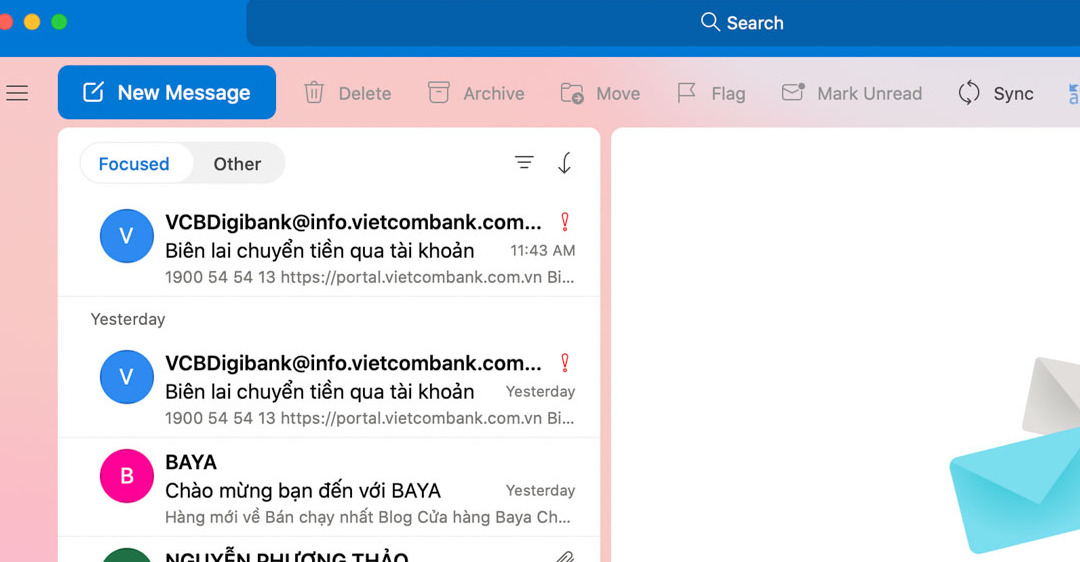 Các ứng dụng check mail phổ biến trên Macbook