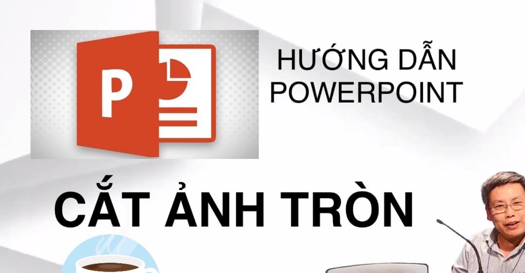 cách cắt ảnh thành hình tròn trong PowerPoint