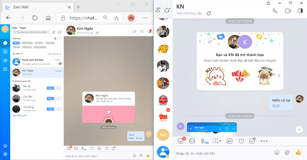 Cách đăng nhập 2 tài khoản Zalo trên cùng 1 máy tính