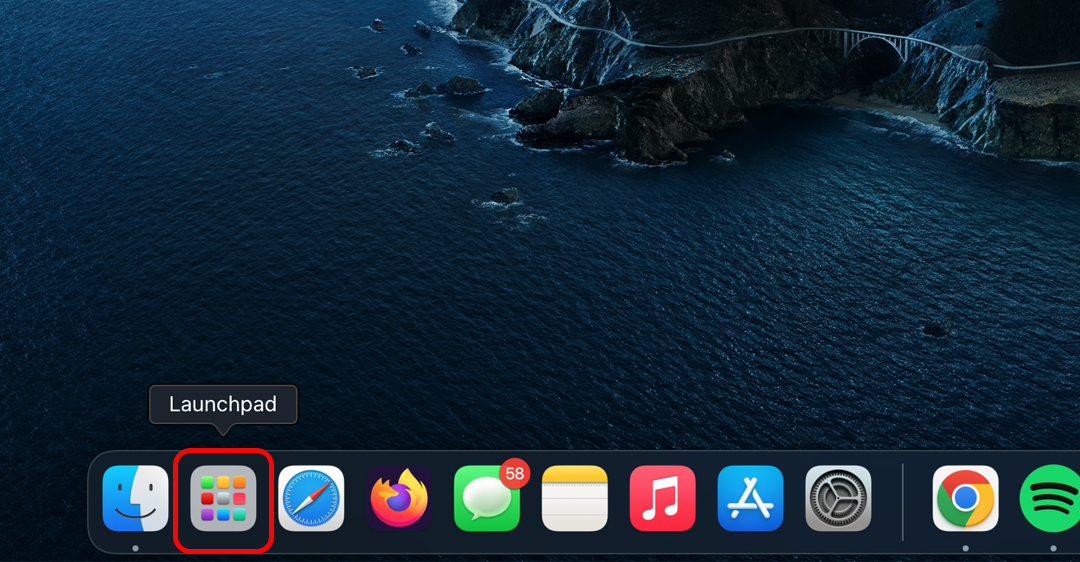 cách sử dụng Launchpad trên MacBook