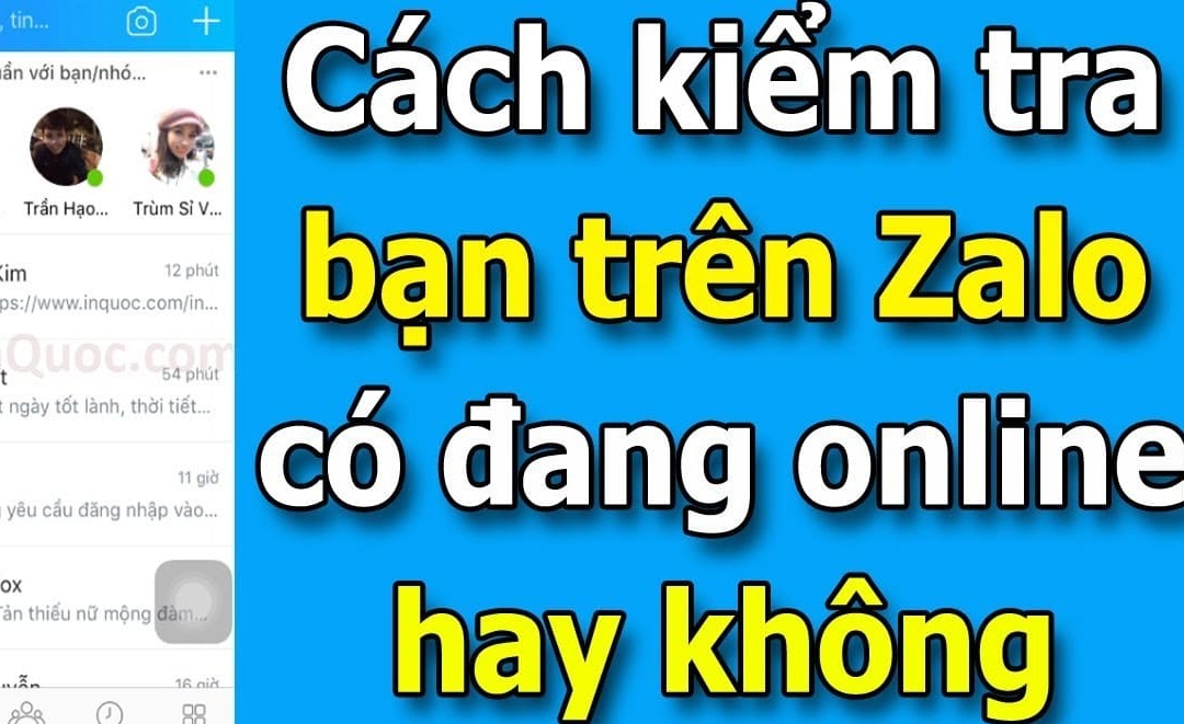 Cách nhận biết bạn bè online trên Zalo