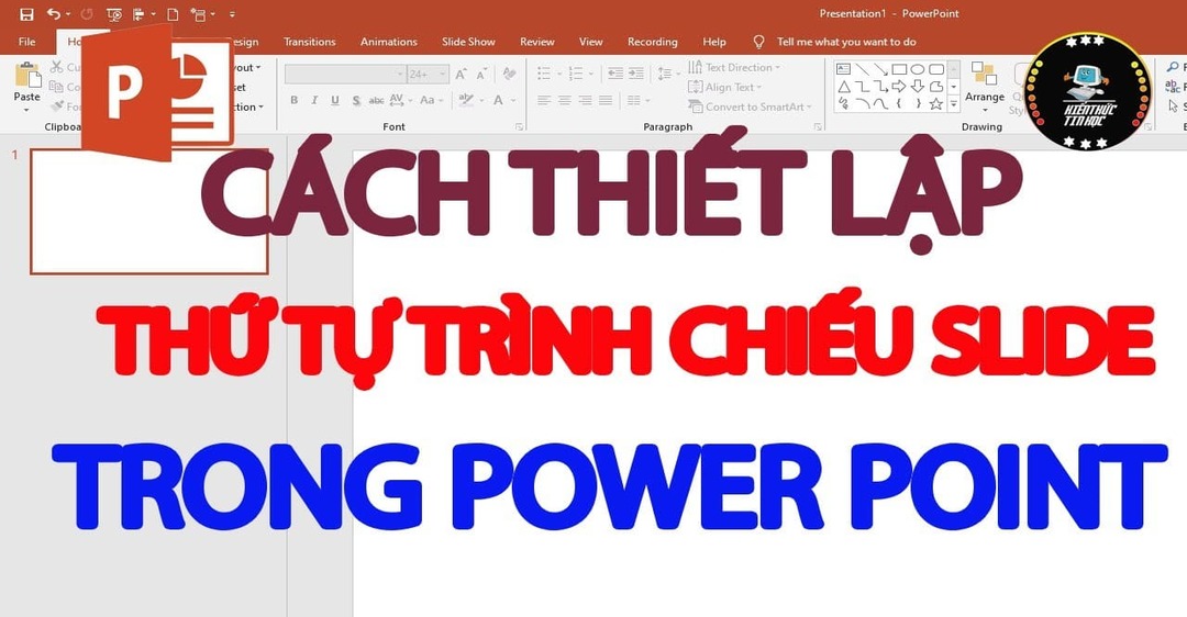 Cách sắp xếp thứ tự xuất hiện trong Powerpoint