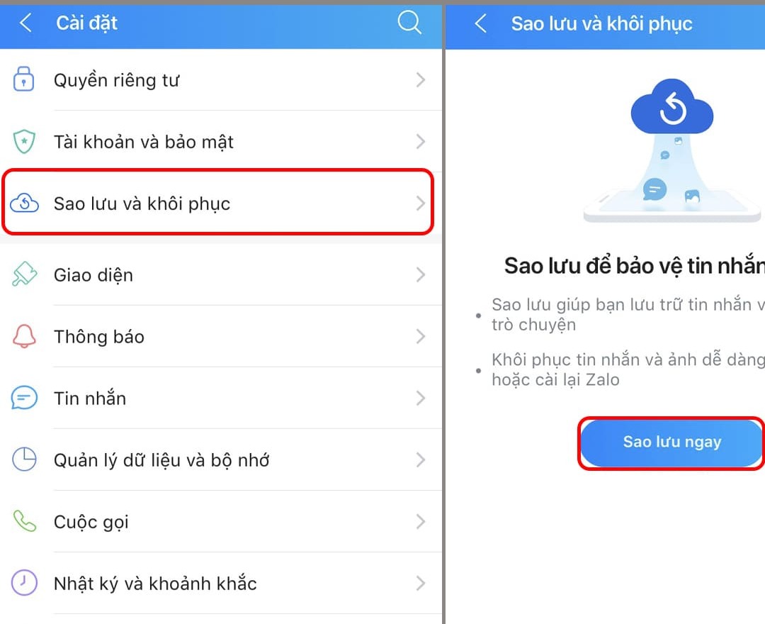 Cách xem ảnh Zalo lưu ở đâu trên iPhone và Android