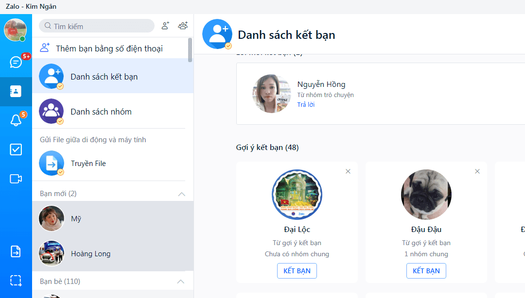 Cách hủy kết bạn trên Zalo