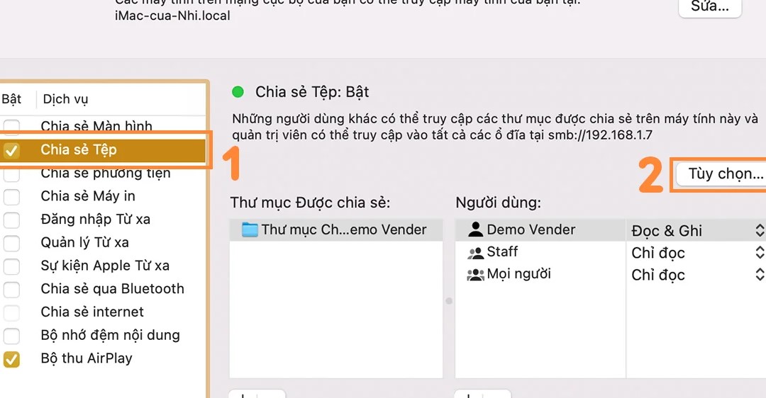 cách xoá mạng Wifi trên MacBook
