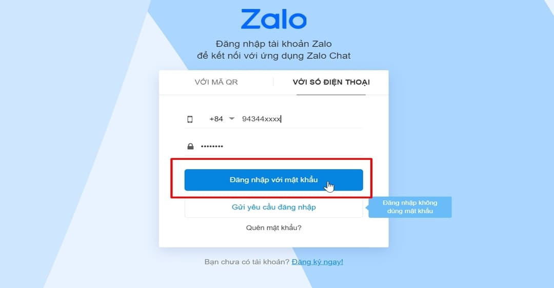 Đăng nhập Zalo trên máy tính có báo về điện thoại không?