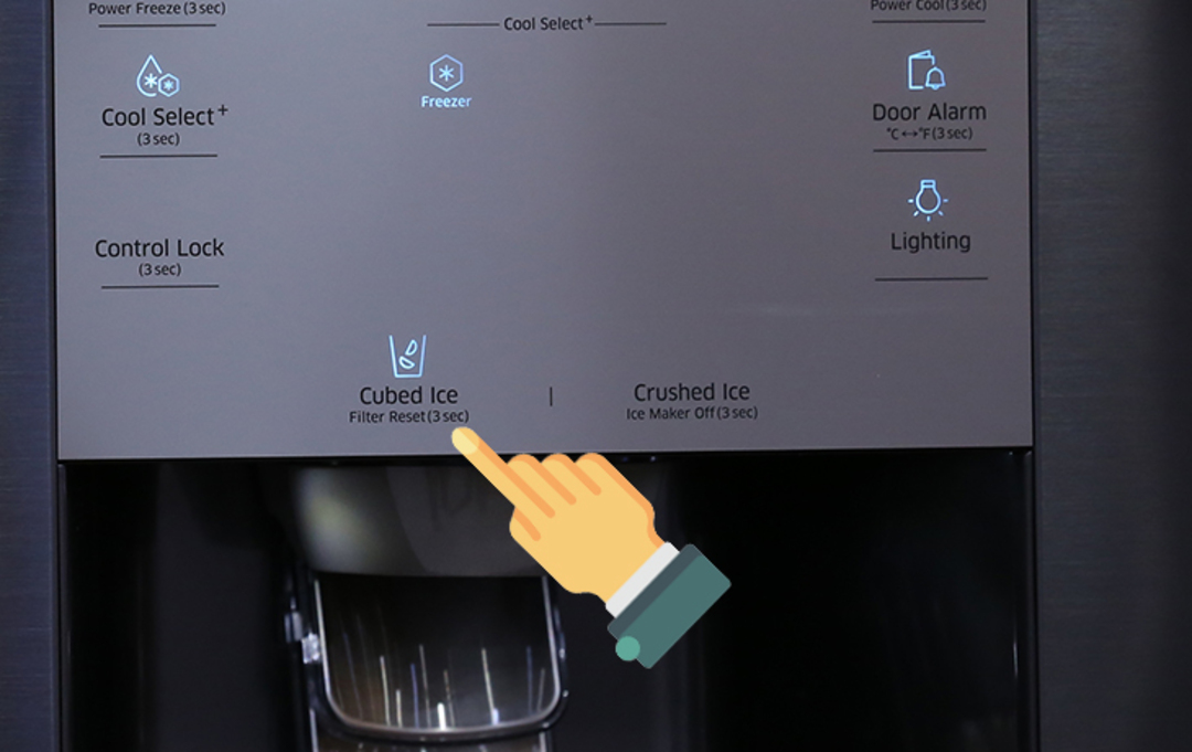 Tại sao tủ lạnh Samsung nháy đèn 4 lần?