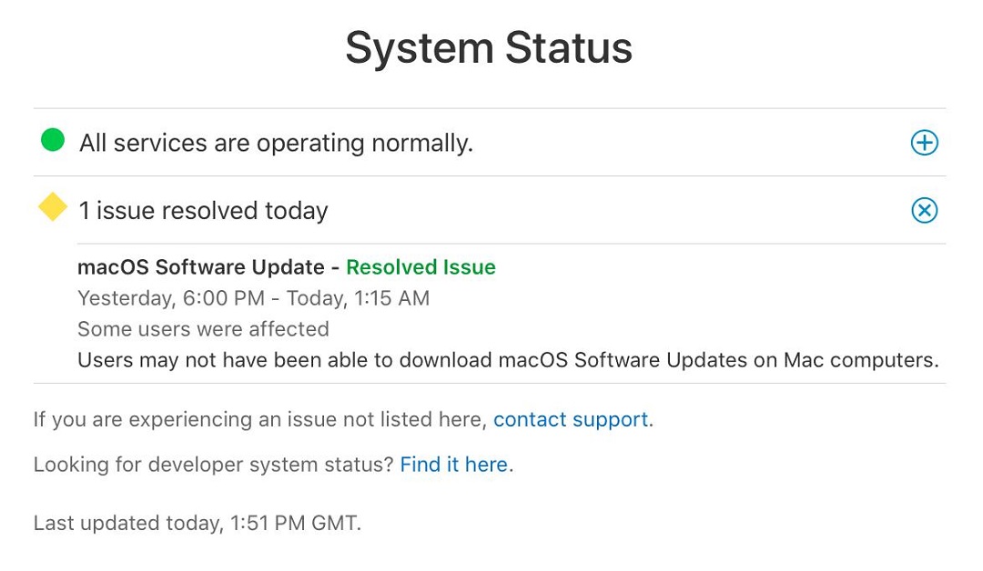 MacBook update bị lỗi và các bước bạn xử lý tại nhà