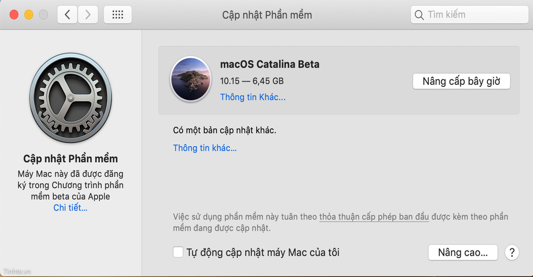 hướng dẫn cách đăng ký và cập nhật hệ điều hành macOS Catalina