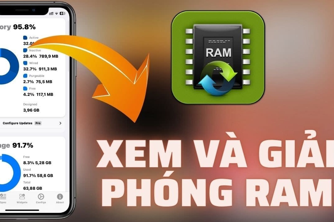 Giới thiệu về RAM trên iPhone