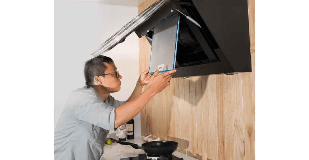 hướng dẫn cách thay than hoạt tính máy hút mùi