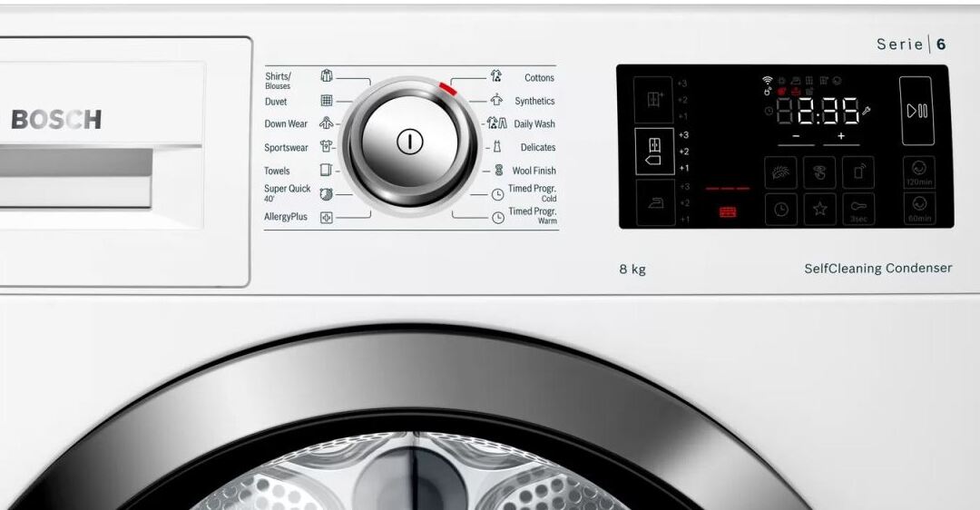 hướng dẫn sử dụng máy sấy quần áo Bosch
