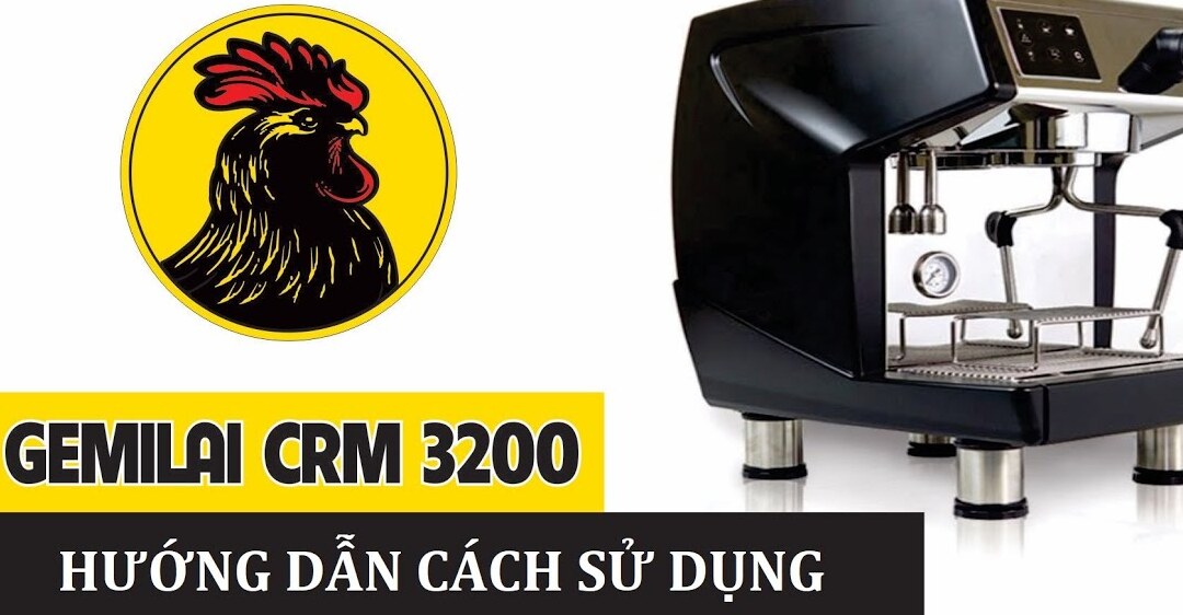 Cách sử dụng máy pha cafe Gemilai