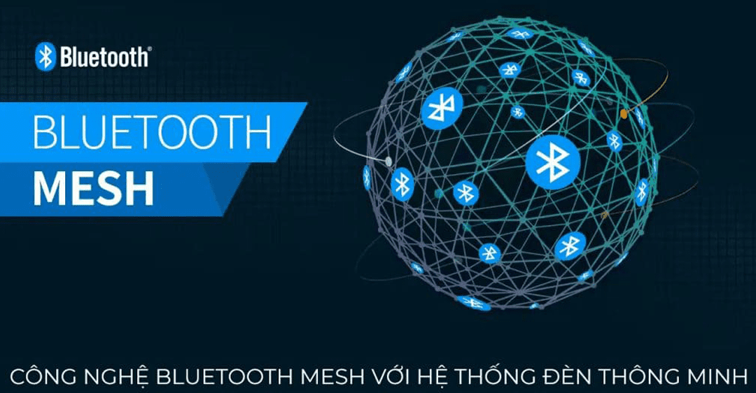 Công nghệ Bluetooth Mesh với hệ thống đèn thông minh
