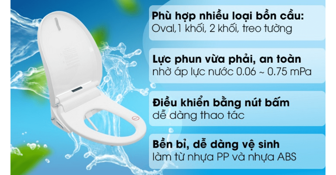 Nắp bồn cầu thông minh là gì