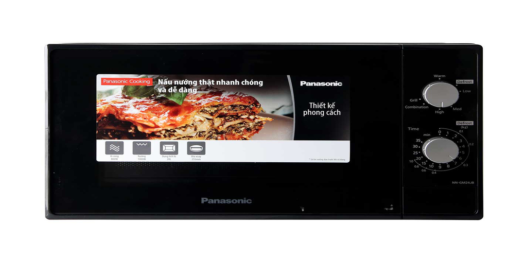 Cách sử dụng lò vi sóng Panasonic NN-GT35HM