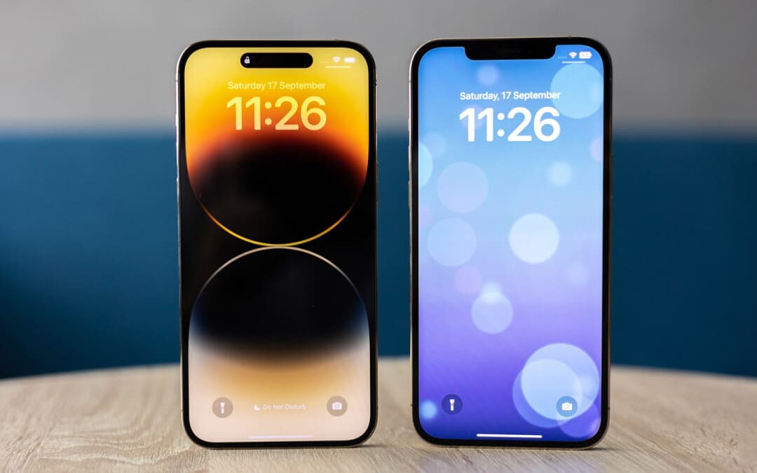 So sánh iPhone 12 Pro và iPhone 14 về thiết kế