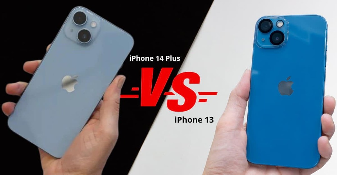 So sánh điện thoại iPhone 13 và iPhone 14 Plus
