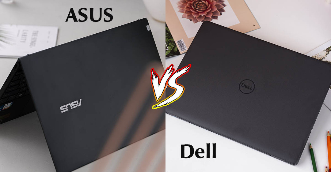 So sánh laptop ASUS và Dell
