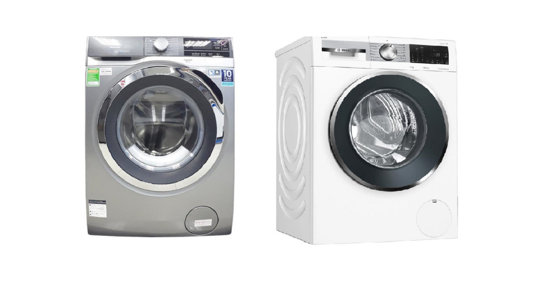 So sánh máy giặt Bosch và Electrolux