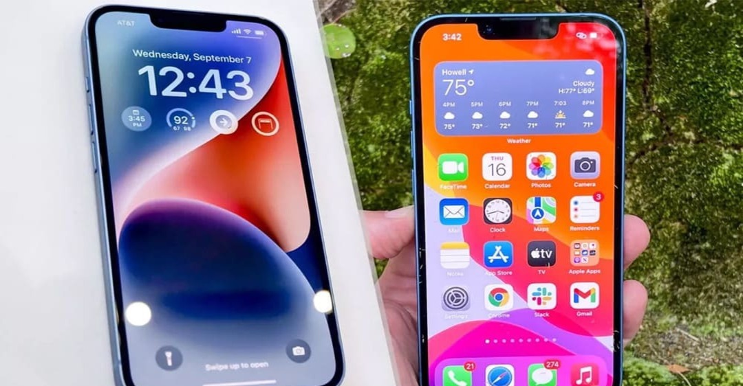 so sánh điện thoại iPhone 13 với iPhone 14