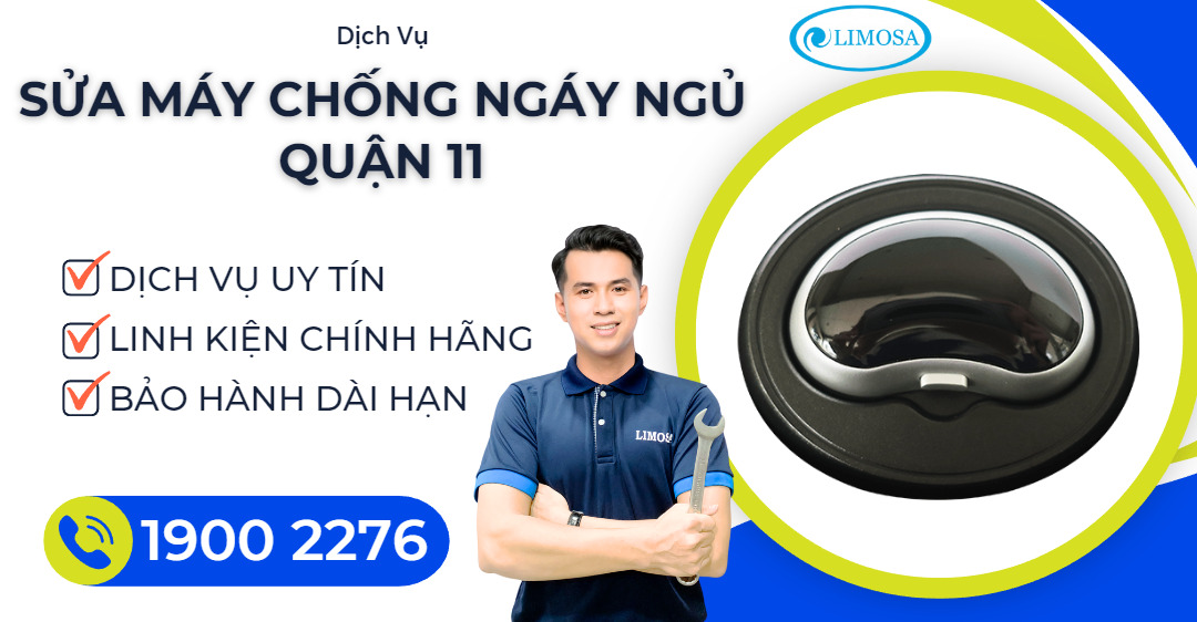 sửa máy chống ngáy ngủ quận 11 limosa