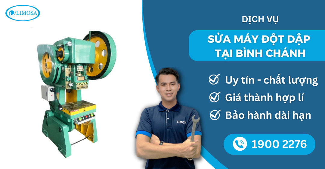 sửa máy đột dập tại Bình Chánh Limosa