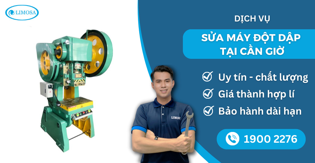 sửa máy đột dập tại Cần Giờ Limosa