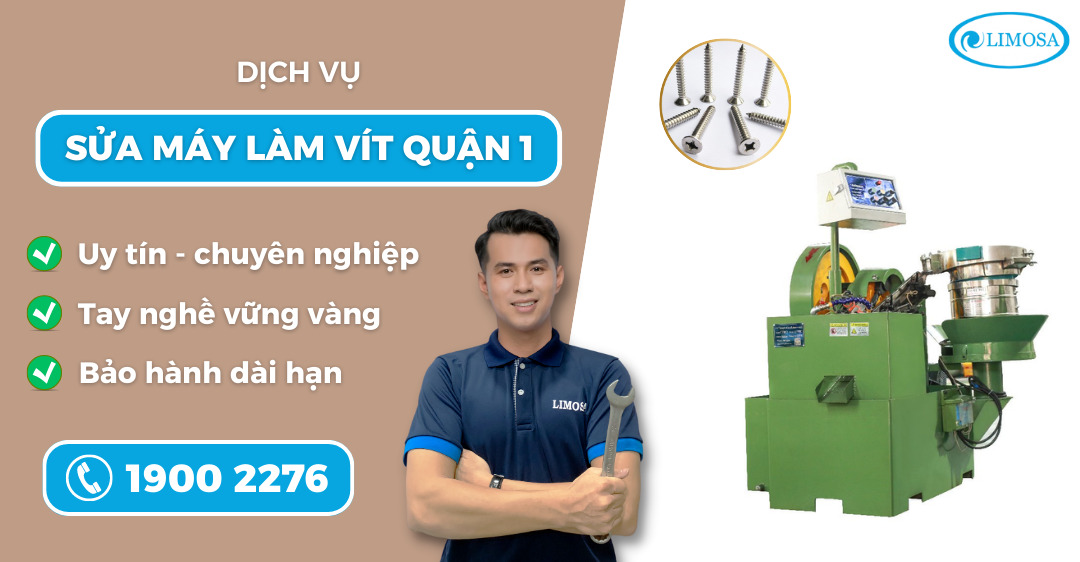 sửa máy làm vít quận 1 Limosa