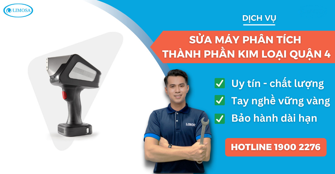 sửa máy phân tích thành phần kim loại quận 4 Limosa