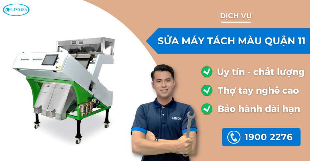 sửa máy tách màu quận 11 Limosa
