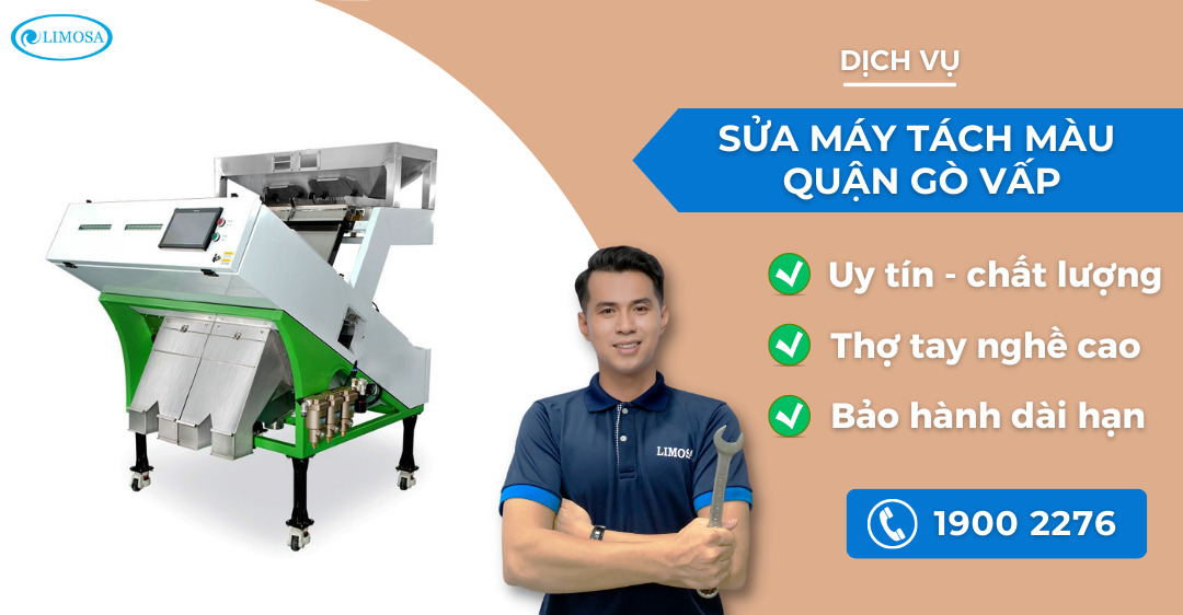 sửa máy tách màu quận Gò Vấp Limosa