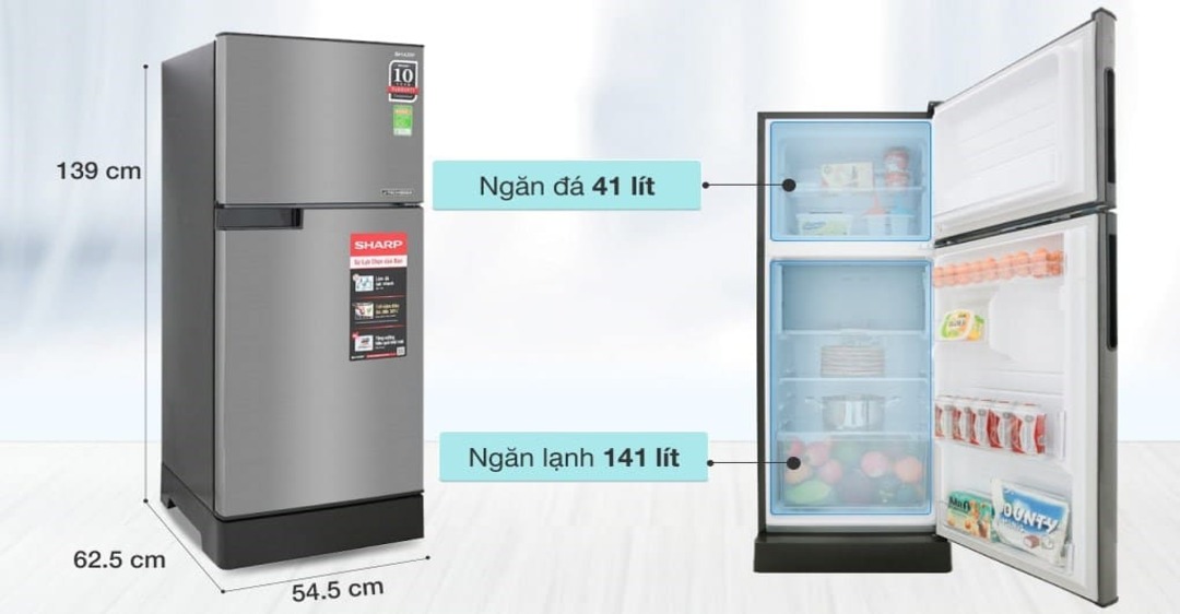 tủ lạnh Sharp bị rò điện