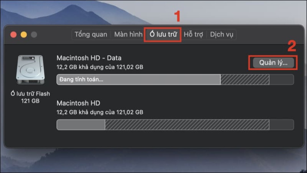 Xóa file trong mục quản lý