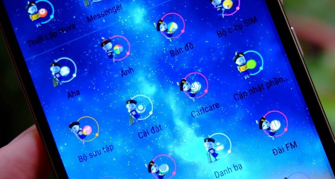 Cách cài đặt theme chủ đề Android