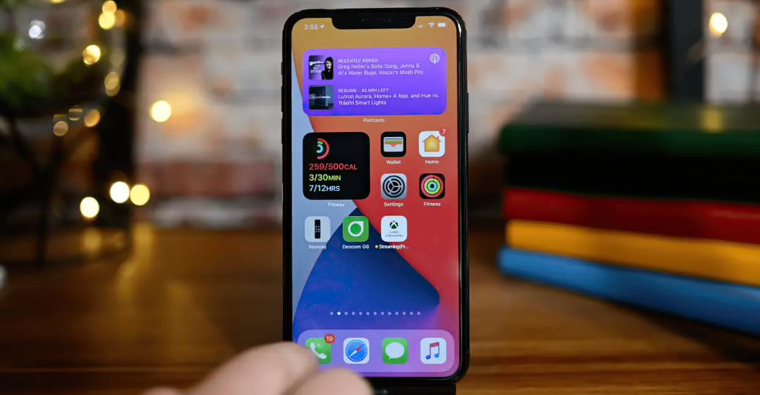 Cách thay đổi kích thước của ngăn xếp Widget trên iPhone