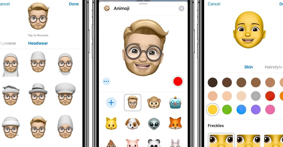 Hướng dẫn tạo Memoji trên iphone và xóa dễ dàng